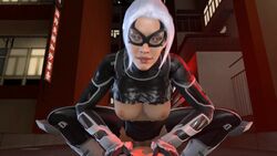 animated black_cat_(insomniac) black_cat_(marvel) breasts cowgirl_position exposed_breasts felicia_hardy looking_at_viewer male marvel penis pov ripped_clothing sfm skeletron27 sound source_filmmaker spider-man_(ps4) tagme vaginal_penetration video white_hair rating:Explicit score:98 user:skeletron27