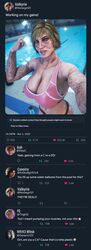 3d arm_tattoo bullying currysfm fake_boobs flexing rainbow_six_siege selfie solo solo_female sports_bra tattoo tattooed_arm twitter valkyrie_(rainbow_six) rating:Questionable score:49 user:curry_sfm