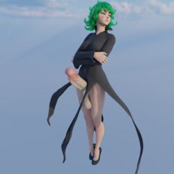 3d exposed_penis futa_only futanari green_eyes green_hair light-skinned_futanari looking_away manufatura one-punch_man pouting self-upload small_breasts small_but_hung tagme tatsumaki telekinesis rating:Explicit score:38 user:Manufatura