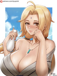 1girls 2023 big_breasts blonde_hair blush boruto:_naruto_next_generations bottle breast_focus brown_eyes busty cleavage clothed clothing collarbone commentary crystal dated drink drunk female female_only fingernails forehead_jewel forehead_mark fully_clothed hair_ribbon hi_res high_resolution highres holding_object huge_breasts japanese_clothes jewelry kyopink large_breasts light-skinned_female light_skin lips lipstick long_fingernails long_hair long_nails looking_at_viewer makeup mature mature_female mature_woman milf nail_polish naruto naruto_(classic) naruto_(series) naruto_shippuden necklace no_bra oppai pale-skinned_female pale_skin patreon_username pigtails pink_lips pink_lipstick pinup presenting_breasts red_nails ribbons sake sake_bottle shounen_jump smile solo solo_focus strap_slip text tied_hair tsunade twintails upper_body url voluptuous voluptuous_female watermark yukata rating:Questionable score:52 user:Corajudo