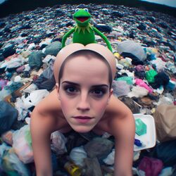 1girls ai_generated bald bald_female celebrity dall-e3 doggy_style dump dumpster emma_watson garbage garbage_bags implied_sex kermit_the_frog muppets naked naked_female nude nude_female prone_bone real_person sesame_street shaved_head tagme the_muppet_show trash trash_bag rating:Explicit score:25 user:Carl_Wheezer