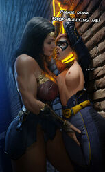 2023 2girls 3d athletic athletic_female barbara_gordon batesz batgirl batgirl_(gotham_knights) batman_(series) big_breasts breasts curvy_figure dc dc_comics diana_prince female female_only femdom femsub fit_female fully_clothed gotham_knights height_difference highres huge_breasts image imminent_yuri injustice_2 large_breasts lezdom lezsub light-skinned_female light_skin meme muscular muscular_female red_hair seductive seductive_eyes seductive_gaze seductive_look seductive_smile short_hair taller_female taller_girl tease teasing thick_thighs wonder_woman wonder_woman_(injustice) wonder_woman_(series) yuri yuri_seduction rating:Explicit score:353 user:Zarno12