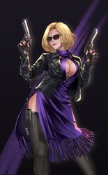 big_breasts blonde blonde_female blonde_hair boob_window breasts brown-tinted_eyewear cleavage dagger death_by_degrees dress female female_only fingerless_gloves fishnet fishnet_legwear fishnets gloves gun knife milf namco nina_williams purple_clothing purple_dress short_hair silf solo sunglasses tekken tekken_1 tekken_2 tekken_3 tekken_4 tekken_5_dark_resurrection tekken_6_bloodline_rebellion tekken_7 tekken_8 tekken_blood_vengeance tekken_bloodline tekken_tag_tournament tekken_tag_tournament_2 tekken_the_motion_picture thotlerrr tinted_eyewear treartz weapon rating:Questionable score:43 user:deleted106046