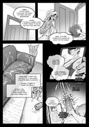 1boy 1girls after_sex bathrobe breasts censored censored_penis chim_(mr.cinders) comic comic_page dialogue ejaculation_between_breasts ember_(mr.cinders) erection excessive_cum greasymeta horny huge_breasts huge_cock larger_female male/female masturbation monochrome older_female paizuri penis phone recording sex small_but_hung small_dom_big_sub smaller_male straight text towel_on_head younger_male rating:Explicit score:273 user:Whoretgirl