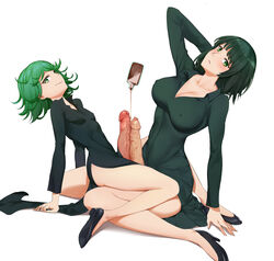 1235 2020 2futas absurd_res big_penis foreskin frottage fubuki_(one-punch_man) futa_on_futa futa_only futanari green_eyes green_hair hi_res horny huge_cock hyper_retracted_foreskin incest intact looking_at_viewer lotion lotion_bottle mostly_nude multiple_futa nipples_visible_through_clothing oil one-punch_man partially_clothed penis penises_touching pouring_on_penis siblings sisters sitting_on_lap size_difference small_but_hung tatsumaki uncut unretracted_foreskin veiny_penis rating:Explicit score:294 user:Tag-orum