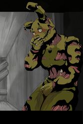 1boy animatronic ashamed embarrassed five_nights_at_freddy's five_nights_at_freddy's_3 furry furry_only hand_on_mouth humiliation humiliation_fetish indoors machine male male_only peeing peeing_self rabbit rabbit_ears repressed_youth solo solo_male springtrap springtrap_(fnaf) standing standing_pee urine urine_stain rating:Questionable score:30 user:Repr3sdYouth