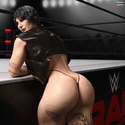 3d ass big_ass gothic rhea_ripley tekonsfw thong wwe rating:Explicit score:78 user:tekoNSFW