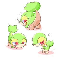 blush chibi color female female_only nude pokemon pokemon_bw raised_tail snivy solo standing tagme vulva rating:Explicit score:2 user:bot