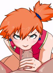 fellatio human human_only kasumi_(pokemon) oral oral_sex pokemon sex rating:Explicit score:23 user:bot