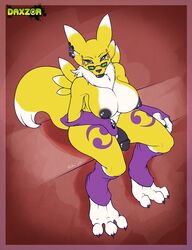 1futa breasts canine chest_tuft daxzor digimon digitigrade ear_piercing earring fox futa_only futanari glasses herm intersex looking_at_viewer nipples nude penis piercing reiku renamon sitting solo tail thighs wide_hips rating:Explicit score:19 user:bot