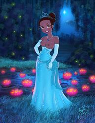 blush breasts casual_nudity dark-skinned_female disney disney_princess dress elbow_gloves enigmawing exposed_breasts female female_only fireflies firefly full_body gown human moss necklace night nipples nonsexual_nudity outdoors presenting_breasts royalty smile solo standing tagme the_princess_and_the_frog tiana tiara topless white_elbow_gloves rating:Questionable score:43 user:bot