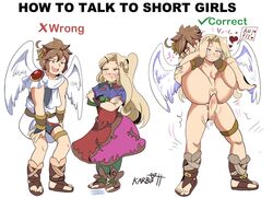 1boy 1girls angel_wings anger_vein before_and_after blonde_hair blonde_pubic_hair blush comic female/male female_on_male female_penetrated female_pubic_hair full_nelson_vaginal heart height_difference hi_res highres how_to_talk_to_short_people humor instant_loss_2koma karbuitt kid_icarus legs_up male/female male_on_female male_penetrating meme nintendo nude nude_female pit_(kid_icarus) pubic_hair shiny_eyes simple_background small_breasts speech_bubble standing_sex star_eyes straight text tsundere viridi rating:Explicit score:500 user:shsl_chiaki_nanami