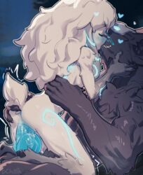 1boy 1girls black_fur butterchalk furry kindred lamb_(league_of_legends) league_of_legends riot_games vaginal vaginal_penetration vaginal_sex white_fur wolf_(league_of_legends) rating:Explicit score:137 user:Amparo