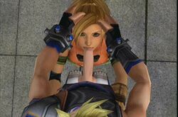 3d animated cloud_strife dissidia final_fantasy final_fantasy_vii final_fantasy_x garry's_mod rikku slideshow wolf_66 rating:Explicit score:10 user:bot