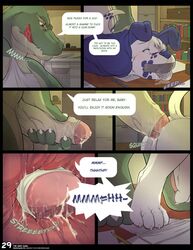 alligator anal canine comic crocodile dalmatian english_text furry gay male male/male male_only no_humans penetration redrusker reptile scalie sea_salt sex text yaoi rating:Explicit score:26 user:bot