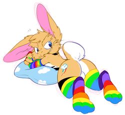  0r0 0r0ch1 1boy anthro ass balls blue_eyes color cosplay friendship_is_magic furry looking_at_viewer male male_only my_little_pony nude rainbow sex smile solo straight_hair wings zipperface  rating:explicit score: user:bot