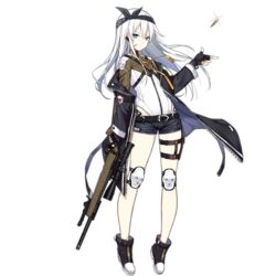  bandaid bandaid_on_cheek bandaid_on_face bandana belt black_footwear black_gloves black_jacket black_shorts blue_eyes boots bullet closed_mouth colored_shoe_soles darpa_xm-3 earpiece female fingerless_gloves full-length_zipper full_body girls&#039;_frontline gloves gun hair_between_eyes hand_on_own_hip holding holding_gun holding_weapon jacket knee_pads leotard long_hair looking_at_viewer neck_ribbon official_art ribbon rifle scope shi-chen shorts sniper_rifle solo standing thigh_strap third-party_source transparent_background trigger_discipline weapon white_hair white_leotard xm3_(girls&#039;_frontline) yellow_ribbon zipper 