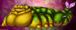  2022 absurd_res anthro belly belly_gem big_belly big_breasts bodily_fluids breasts deity digital_media_(artwork) eating female food gem glowing glowing_eyes hi_res huge_breasts meat morbidly_obese morbidly_obese_anthro morbidly_obese_female multi_arm multi_limb obese obese_anthro obese_female open_mouth overweight overweight_anthro overweight_female saliva solo viroveteruscy world_gates yellow_eyes yor&#039;jedath 