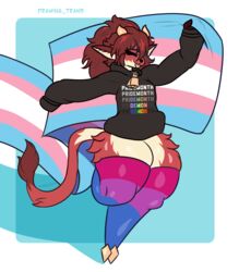  absurd_res anthro banner bisexual_pride_colors bovid bovine cattle clothing drawing_trans flag hi_res hoodie legwear lgbt_pride lgbt_pride_month male mammal milkshake_(drawing_trans) multicolored_clothing multicolored_hoodie multicolored_legwear multicolored_stockings multicolored_sweater multicolored_thigh_highs multicolored_topwear pri(demon)th pride_color_banner pride_color_clothing pride_color_flag pride_color_hoodie pride_color_legwear pride_color_stockings pride_color_sweater pride_color_thigh_highs pride_color_topwear pride_colors rainbow_pride_colors six-stripe_rainbow_pride_colors solo stockings sweater thigh_highs topwear transexual_flag transgender_pride_colors 