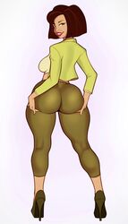  1girls 2023 ass big_ass big_breasts bottom_heavy breasts brown-skinned_female brown_body brown_skin bust busty chest curvaceous curvy curvy_figure dark-skinned_female dark_skin digital_media_(artwork) disney disney_channel female female_focus female_only hips hourglass_figure huge_ass huge_breasts human jakuson_z large_ass large_breasts legs mature mature_female milf mother the_proud_family thick thick_hips thick_legs thick_thighs thighs trudy_proud voluptuous voluptuous_female waist wide_hips 