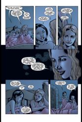  andy_owens buffy buffy_the_vampire_slayer comic female georges_jeanty michelle_madsen multiple_girls satsu yuri 