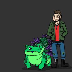  boots drugs ivysaur male marijuana mohawk pokemon pot punk purple_eyes weed 