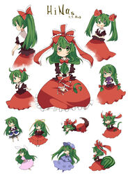  :3 acorn ahoge alternate_hairstyle animal_ears arm_ribbon bespectacled book bow braid bubble_skirt cat_ears cat_tail chibi commentary_request cosplay dog_ears dog_tail female front_ponytail glasses green_eyes green_hair hair_ribbon hairbow hat highres inaba_tewi inaba_tewi_(cosplay) kagiyama_hina kawashiro_nitori kawashiro_nitori_(cosplay) kemonomimi_mode long_hair medicine_melancholy medicine_melancholy_(cosplay) mikan_(ama_no_hakoniwa) mizuhashi_parsee mizuhashi_parsee_(cosplay) one_eye_closed ponytail rabbit_ears rabbit_tail ribbon short_hair skirt smile squirrel_ears squirrel_tail tail touhou twin_braids twintails v_arms 