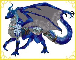  5:4 armor blue_body blue_scales dragon female frostedscales mythological_creature mythological_scalie mythology nisi_diamondfire scales scalie white_body white_scales wings 