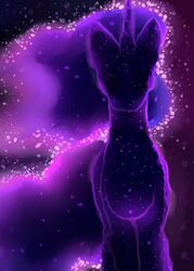  2015 abstract_background absurd_res breezy-aria equid equine female feral friendship_is_magic glowing hasbro hi_res horn mammal my_little_pony mythological_creature mythological_equine mythology solo tantabus unicorn 