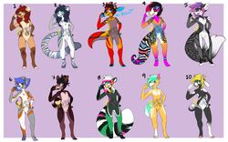  16:10 anthro canid canine captainchaos deer featureless_crotch felid female femboy group hybrid lizard looking_at_viewer male mammal nude open_mouth reptile scalie smile standing widescreen 