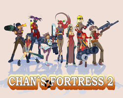  2ch.ru banhammer-tan cosplay dvach-tan everyone excavator-tan mascot ru-chans rule_63 russia-onee-sama slavya-tan smolev team_fortress_2 tf2 unyl-tan ussr-tan uvao-tan vl80-tan 