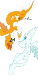  anthro bat digital_media_(artwork) duo dust:_an_elysian_tail elementer elementerdragon elysium_dragons female fidget_(elysian_tail) fur hearth hi_res love male male/female mammal nimbat paws romantic romantic_couple tail wings 