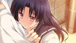  game_cg makino_honoha purple_software shiawase_kazokubu yuuki_makoto 