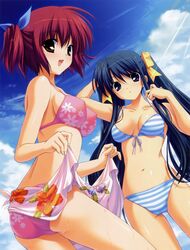  bikini fumio hoshiuta kinoshita_midori kuroda_yui swimsuits 