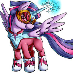  1:1 alicorn equid equine feathered_wings feathers female feral friendship_is_magic fur hair hasbro horn mammal masked_matter-horn_(mlp) multicolored_hair my_little_pony mythological_creature mythological_equine mythology nekubi power_ponies_(mlp) purple_body purple_feathers purple_fur purple_hair solo twilight_sparkle_(mlp) two_tone_hair wings 