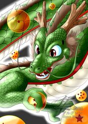  2016 4_fingers algren-hayabusa asian_mythology barbel_(anatomy) dragon dragon_ball dragon_ball_(object) east_asian_mythology eastern_dragon feral fingers flesh_whiskers hi_res holding_object male mythological_creature mythological_scalie mythology orb red_eyes scalie sharp_teeth shenron solo teeth 