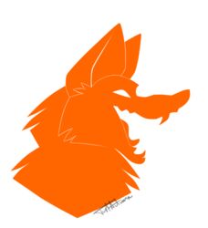  ambiguous_form ambiguous_gender animated canid canine exclamation_point fox justautumn laugh mammal open_mouth short_playtime signature simple_background solo teeth text tongue white_background 