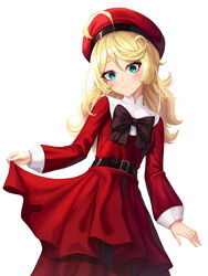  dress ryon_y0421 skirt_lift tanya_degurechaff youjo_senki 