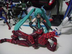  figma figure hatsune_miku kamen_rider kamen_rider_den-o momotaros vocaloid 