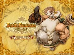  arc_system_works battle_fantasia beard donvalve_du_don facial_hair fat former_king gloves helmet male male_focus moustache obese 