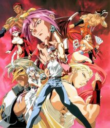  90s andy_bogard anime armor ass breasts brown_hair cleavage dvd fan fatal_fury fury) garou_densetsu grey_hair hauer highres jamin joe_higashi laocorn_gaudeamus laocorn_gaudemus martial_arts masami_obari mask motion_picture movie official_art old_school oldschool oobari_masami panni panni_(fatal panny panties pink_hair poster purple_hair red_hair red_hair scan shiranui_mai side_boob sideboob snk sulia_gaudeamus sulia_gaudemus tan terry_bogard thong underwear 