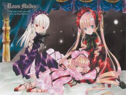  hina_ichigo peach-pit rozen_maiden shinku suigintou 