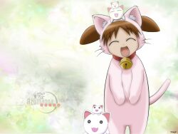  animal_ears azumanga_daiou catgirl mihama_chiyo nekokoneko 