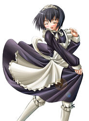  apron bob_cut female maid maid_headdress shirley_(manga) shirley_medison short_hair solo tachibana_surimu 