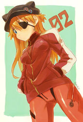  animal_hat bad_id bad_pixiv_id blue_eyes cat_hat corn_potako evangelion:_3.0_you_can_(not)_redo eyepatch female hands_in_pockets hat jacket long_hair looking_at_viewer neon_genesis_evangelion orange_hair plugsuit rebuild_of_evangelion solo souryuu_asuka_langley track_jacket 