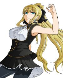  blonde_hair blue_eyes breasts dcd diamond_cut_diamond earring earrings jewelry kenji_t1710 large_breasts long_hair taguchi_kenji 