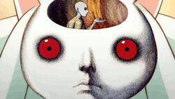  animated animated fine_art_parody horror_(theme) kyuubee la_planete_sauvage mahou_shoujo_madoka_magica mahou_shoujo_madoka_magica_(anime) no_humans non-repeating_animation parody red_eyes surreal thumbnail_surprise 