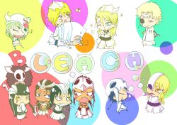  abirama_redder apache arrancar ayon black_hair bleach blonde_hair brown_hair bubble bubbles butterfly chibi copyright_name cyan_sung-sun dark_skin di_roy_linker di_roy_rinker emilou_apacci eyepatch findorr_calius franceska_mila_rose ggio_vega heterochromia hole horns jio_vega jouhatsu lilynette_gingerbuck long_hair mila_rose open_mouth short_hair smile snake sun-sun tesla tesra_lindocruz title_drop wonderweiss_margela wonderweiss_margera yylfordt_granz 