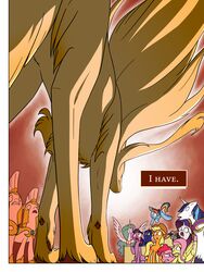  3:4 alicorn applejack_(mlp) armor arofa_nahmat arofatamahn brother_(lore) brother_and_sister_(lore) canid canine dewclaw english_text equid equine eyewear female feral fluttershy_(mlp) friendship_is_magic garret_(arofatamahn) glasses group hasbro headgear helmet hi_res horn male mammal mane_six_(mlp) my_little_pony mythological_creature mythological_equine mythology pegasus pinkie_pie_(mlp) princess_celestia_(mlp) princess_luna_(mlp) rainbow_dash_(mlp) rarity_(mlp) royal_guard_(mlp) shining_armor_(mlp) sibling_(lore) sister_(lore) sisters_(lore) text twilight_sparkle_(mlp) unicorn wings 