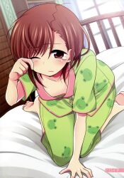  hiroichi misaka_mikoto pajama to_aru_kagaku_no_railgun to_aru_majutsu_no_index 